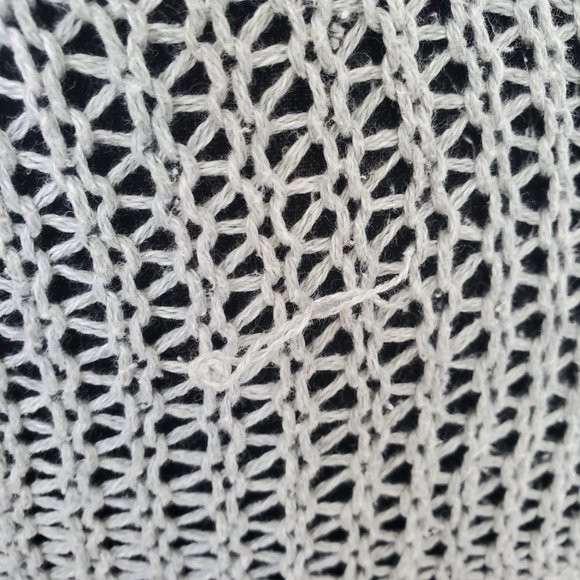 Blue / Gray Hollister Women Pullover Off-Shoulder Sweater / Knitwear - Picture 5 of 5